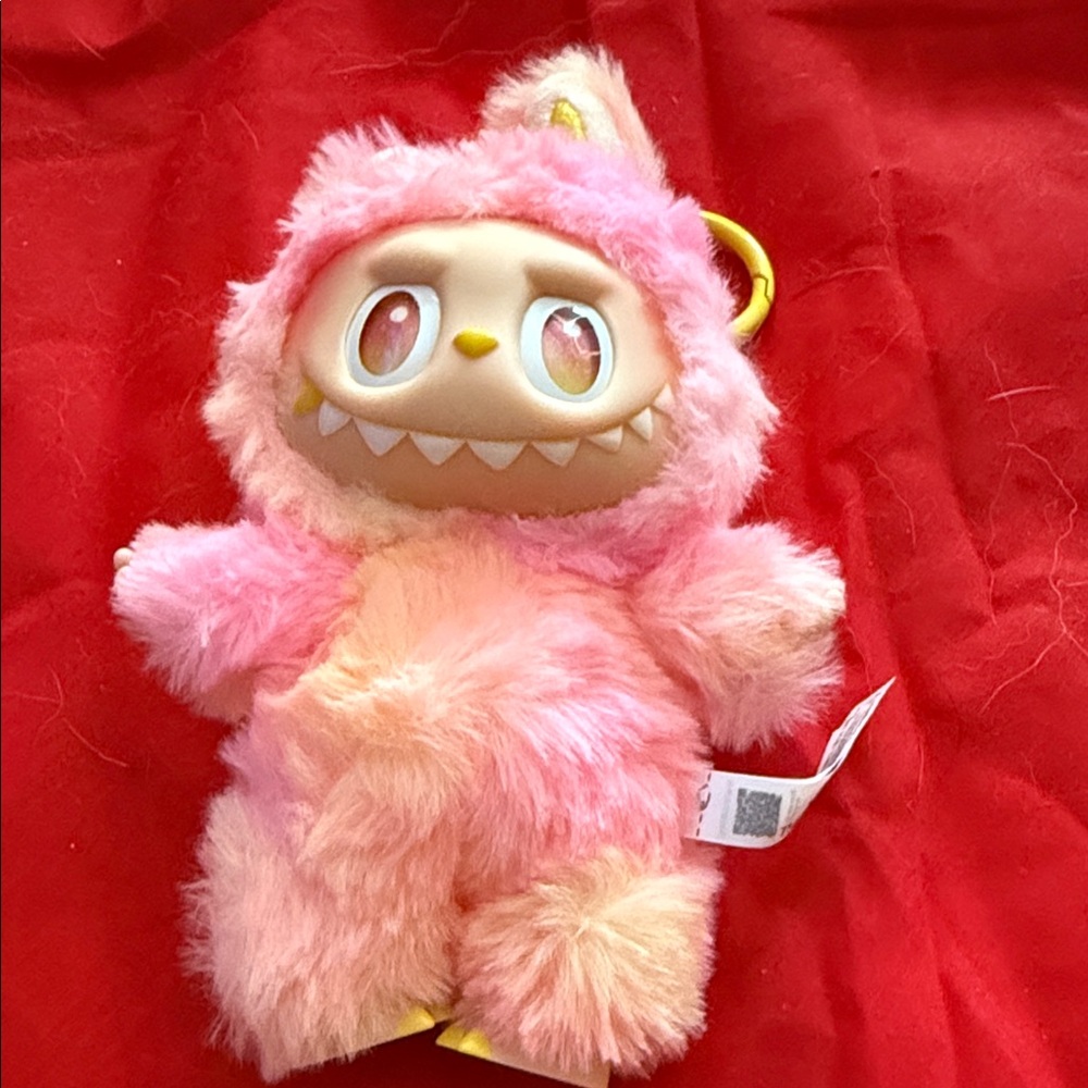 Fluffy Pink Monster AUTHENTIC LABUBU